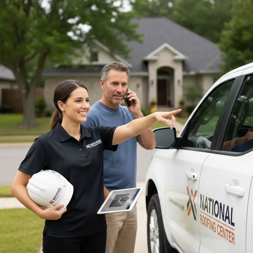 National Roofing Center customer support in Zeigler